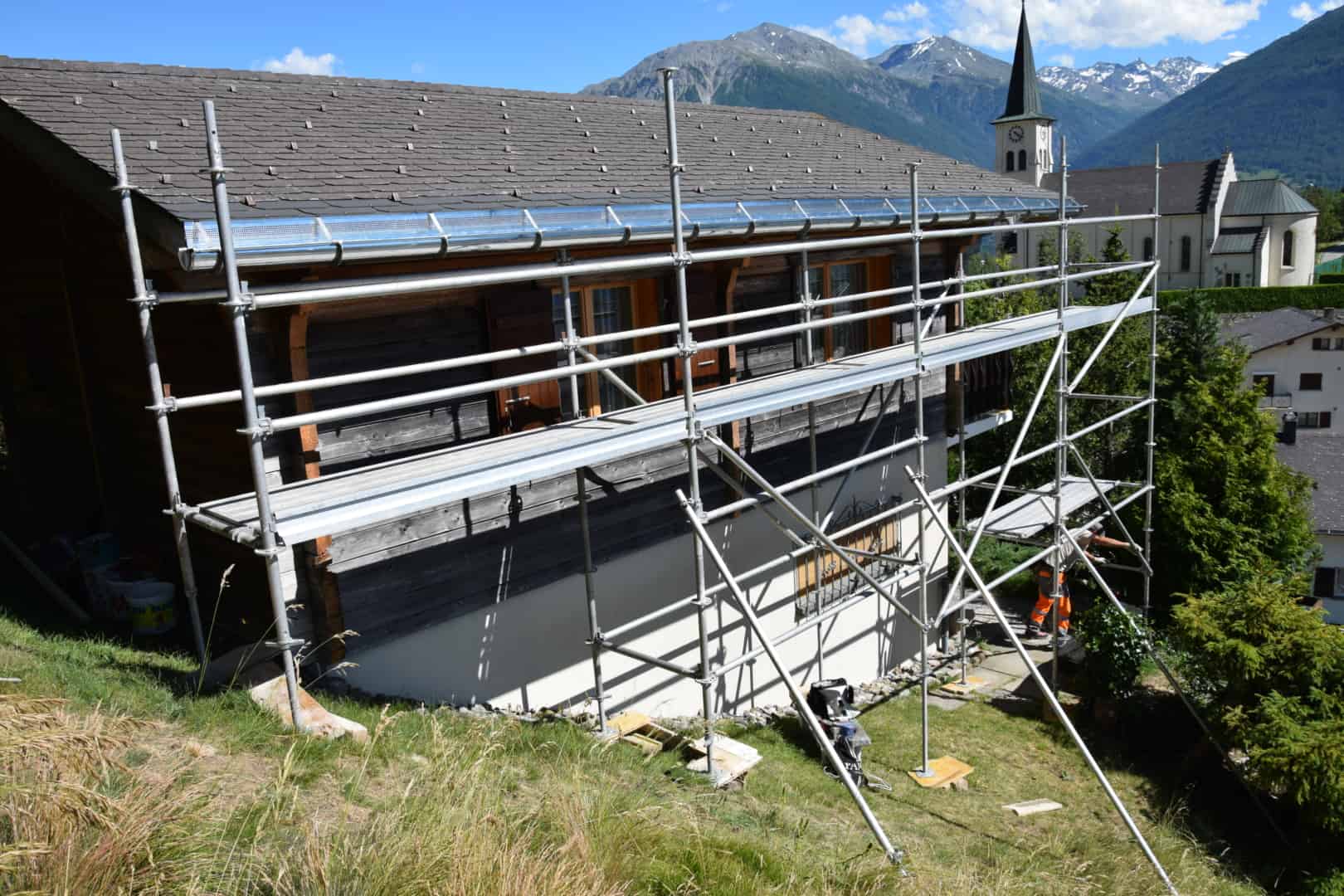 Arbeitsgerüst_EFH_Guttet-Feschel